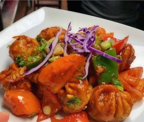 Homestyle Chilli Chicken Momo